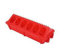 Comedero de agua para pollos con cubierta a prueba de salpicaduras, comedero automático de polipropileno para pollitos, pájaros, equipo de aves de corral (S Waterer, 60 ml)