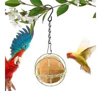 Comedero de bolas de sebo, comedero de pájaros para exteriores, comedero de pájaros de jardín, comedero de pájaros para el jardín, comedero de bolas de sebo, resistente decoración de jardín de acero