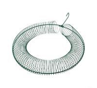 Comedero de bolas de sebo, comedero grande de acero para pájaros para jardín, soporte colgante de comida para pájaros silvestres, 12 x 16 pulgadas (verde)
