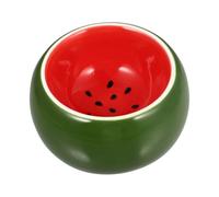 Comedero de Cerámica para Hámster, Recipiente Antivuelco para Comida | Cuenco para Agua o Pienso, Fácil de Limpiar, Uso en Jaula, Apto para Mascotas Pequeñas