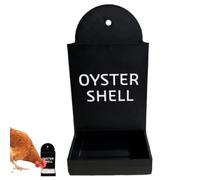 Comedero de conchas de ostras y grano, comedero colgante para pollos, nutrición de precisión, diseño sin residuos, accesorios para gallineros, comedero de gravedad para aves de corral
