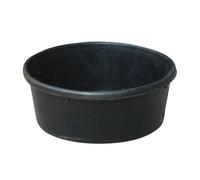 Comedero de goma - Contenedor de cuenco de granja resistente de 4 litros, lavabo flexible para agua de ganado, plato multiusos para animales, rancho estable para patio, cabra, pato, pollo, gato, perro