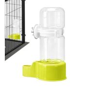 Comedero de jaula para pájaros, bebedero suspendido automático transparente, dispensador de agua para periquitos, para periquitos, canarios, pinzones, loros, codornices