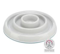 Comedero de plástico de alimentación lenta 0,45 l/ø 23 cm gris