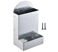 Comedero de pollo a prueba de fugas para minerales triturados y alimento, diseño de fácil montaje para pequeñas bandadas y cooperadores al aire libre