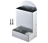 Comedero de pollo con soporte para mezcla de minerales, resistente a la intemperie y fácil instalación para huevos y apoyo digestivo