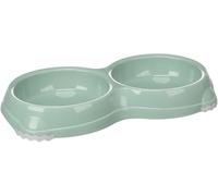 COMEDERO Duplex Leno Verde 2x210ML