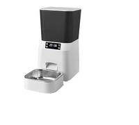 Comedero for Mascotas de tamaño pequeño, Apto Tanto for Perros como for Gatos, con Capacidad 4L. Es Conveniente for Uso doméstico e higiénico. Hay Dos Opciones Disponibles: el Modelo botón y WiFi