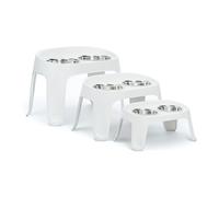 Comedero Knuffelwuff Highbar mediano, 2 x 1950 ml