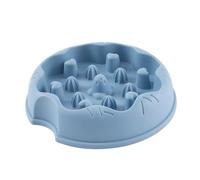 Comedero lento para gatos, comedero interactivo para comer lentamente, cuencos duraderos con esteras antideslizantes, comedero antiasfixia para perros, comedero para cachorros antitragos para