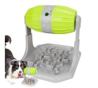 Comedero lento para perros, comedero a prueba de fugas para perros, juego de alimentación interactivo para perros y gatos en el hogar, viajes, sala de estar