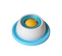 Comedero lento para perros y gatos, cuenco antideslizante para lamer mascotas, tapete de mantequilla de maní con ventosa para golosinas, comedero interactivo, cuenco de entretenimiento para mascotas