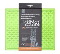 Comedero LickiMat Mini Buddy Verde para perro