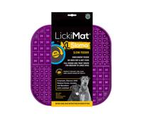 Comedero LickiMat Slomo Morado para perro