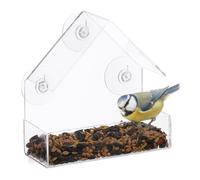 Comedero pajaros alimentador de ventana 300 ml 120 g comedero para aves