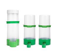 Comedero Pajaros, Bebedero Pajaros, XISTEST 2PCS Dispensador de Agua para Pajaros con 1PCS Dispensador Comida Pajaros para Jaula Loro Periquitos Agapornis Cacatúa (2pcs 140ml + 1pcs 150ml)