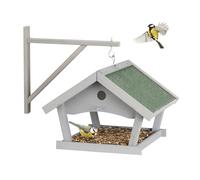 Comedero pajaros dispensador de semillas 2,6 kg exterior comedero aves