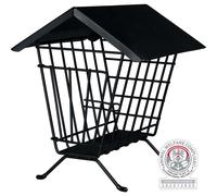 Comedero para colocar 20 × 23 × 20 cm negro