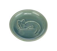 Comedero para Gato Trixie Azul Cerámica Ø 14,5 cm