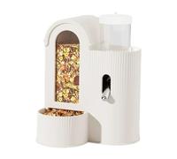 Comedero para hámster y dispensador de Agua, contenedor automático de Alimentos a Prueba de Fugas, Jaula pequeña para Mascotas, Accesorio de riego, contenedor de Comida para hámster