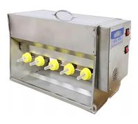 Comedero para lechones con termostato, 15 l/20 l, con simulación de Sonido, Acero Inoxidable. (10heads)