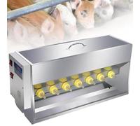 Comedero para lechones con termostato, 15 l/20 l, con simulación de Sonido, Acero Inoxidable. (14heads)