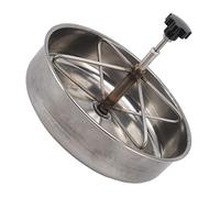 Comedero para Lechones, Placa de Acero Inoxidable, paté de Alimentación, Cuidado de Cerdos, Herramienta Duradera para Animales de Granja, Aves de Corral, Ganado, Olla de Engorde