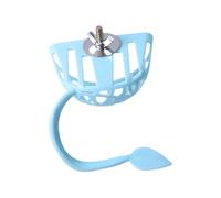 Comedero para loros en jaula, comedero para verduras y frutas para loros, porta aperitivos para periquitos y cuenco para cotorras e inseparables