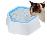 Comedero para Mascotas, Comedero for Mascotas - Lento antiderrames Antideslizante y antisalpicaduras for bebederos desordenados for Exteriores, Perros Gatos(Blue)