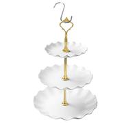 Comedero para pájaros al aire libre | Combinación de 3 capas de baño y comedero | Accesorios para mascotas Comedero para loros guacamayos gorriones periquitos