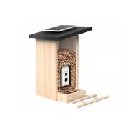 Comedero para Pájaros con Cámara IA y Panel Solar Resistente al Agua IP66