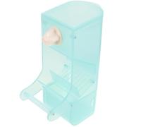 Comedero para Pájaros en Jaula Alimentación Automática y Fácil | Pp, Fácil de Llenar y Limpiar, para Jaula de Aves, Color Verde Claro, Uso para Aves y Conejos