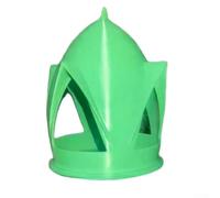 Comedero para pájaros espacial estético para colgar al aire libre para complementar el paisajismo residencial y apoyar a las poblaciones locales de aves (verde)