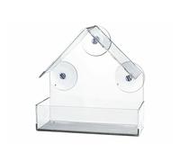 Comedero para pájaros Trixie Transparente 225 ml 15 × 15 × 6 CM