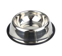 Comedero para Perro de Acero Inoxidable, Alimentación Con Bases de Goma Antideslizantes, Perros Antideslizante Tazón, Platos para Agua de Mascotas, para Perros Medianos, Grandes, 26 cm