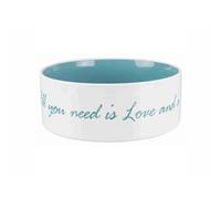 Comedero para Perro Trixie Azul Crema Ø 20 cm 1,4 L