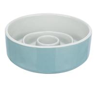 Comedero para Perro Trixie Slow Feeding Azul Gris Ø 17 cm 900 ml