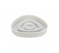 Comedero para perro trixie slow feeding gris 350 ml 15 × 15 cm