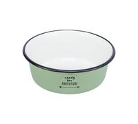 Gamela de acero inoxidable para perros - Trixie - Color: Verde | Cantidad: 1900 ml