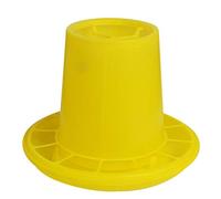 Comedero para pollitos de aves de corral para múltiples pollitos a la vez, fácil de limpiar, muy práctico para comedero de pájaros