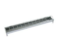Comedero para pollitos galvanizado Kerbl 75x10 cm