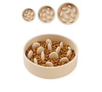 Flamingo Comedero Perro Antivoracidad 1490ml Greni - 21x6cm - Comedero Lento - Base Antideslizante - para una alimentación Sana y una digestión Lenta