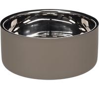 comedero Perro - comedero Xara Taupe Premium - Mantiene el Agua y la Comida Frescas más Tiempo - 1,9L
