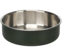comedero Perro - comedero Yumi Verde de Acero Inoxidable - Antideslizante y Apto para lavavajillas - 680ml