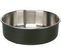 comedero Perro - comedero Yumi Verde Premium - Interior Cepillado Elegante - 1,55L