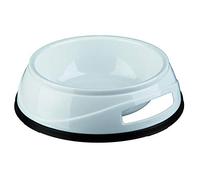 Comedero Plást. Pesado, Anillo Caucho, 0.75l,ø16cm