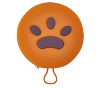 Comedero plegable 2 en 1 para mascotas, portátil, de silicona, para cachorros, doble, para viajes al aire libre, para perros y gatos.