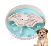 Comedero puzzle para perros, cuenco rompecabezas para perros, cuenco rompecabezas interactivo para perros, laberinto - Anti-asfixia, alfombrilla de lamer, cuenco extraíble para perros pequeños y