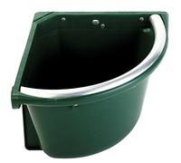 Comedero reforzado plástico esquina para caballos