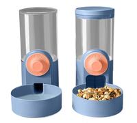 Comedero y Agua para Conejos, Cuencos de Comida y Agua para Conejos - Dispensador automático de Agua para Conejos | Alimentador de conejitos de Gran Capacidad de 1000ml, Cuenco de Agua para Comida de